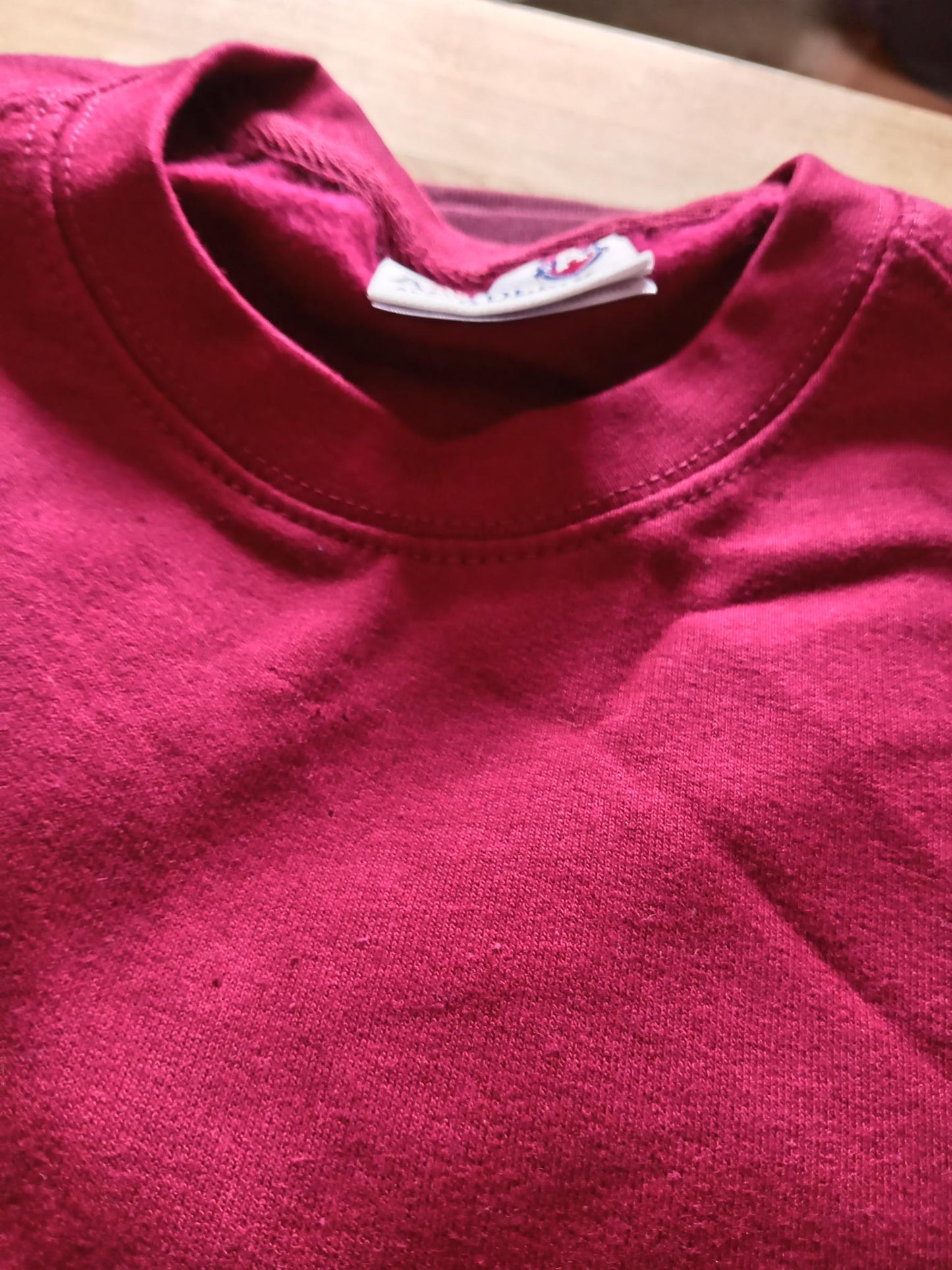 Burgandy cardigans and jumoers