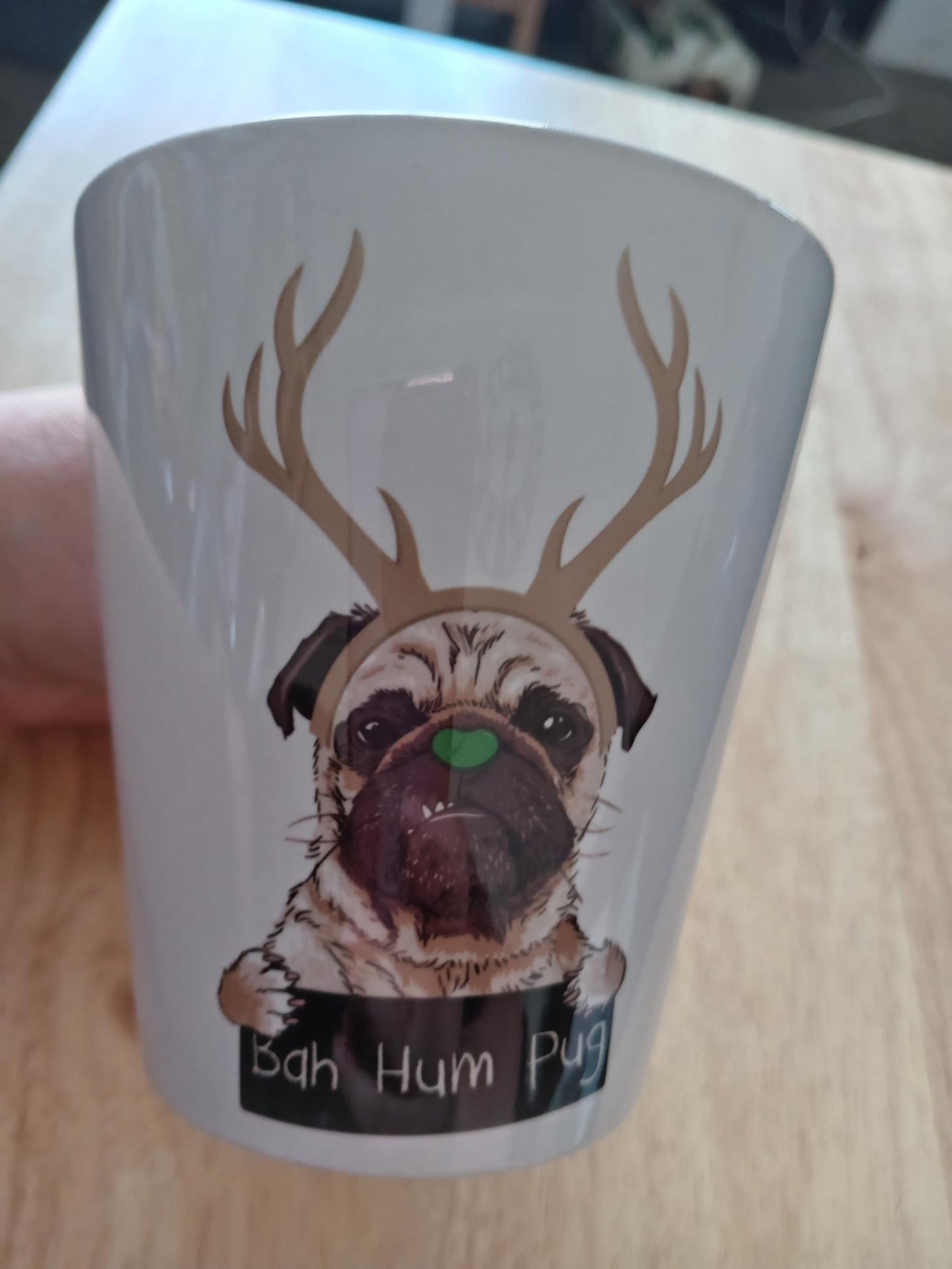Bah humpug 12oz latte mug