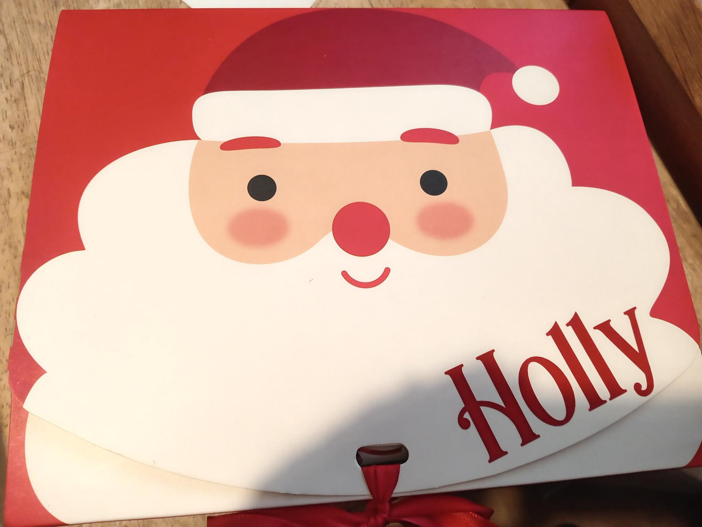Empty Christmas box