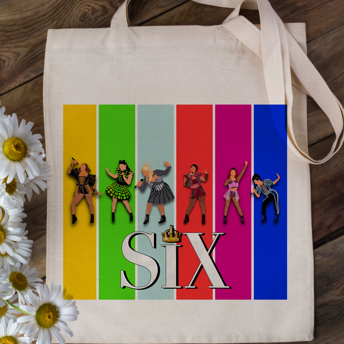 Six tote bag click for more designs