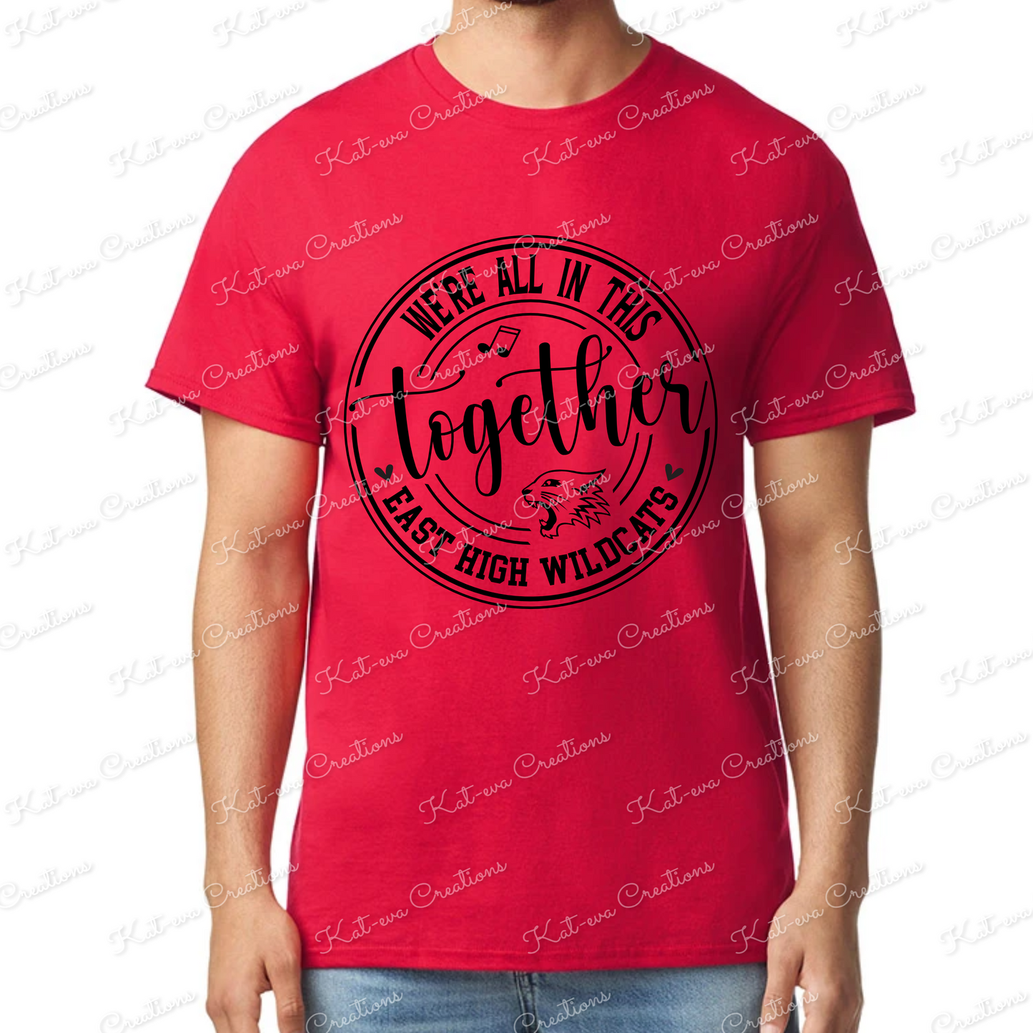 musical tshirt high school