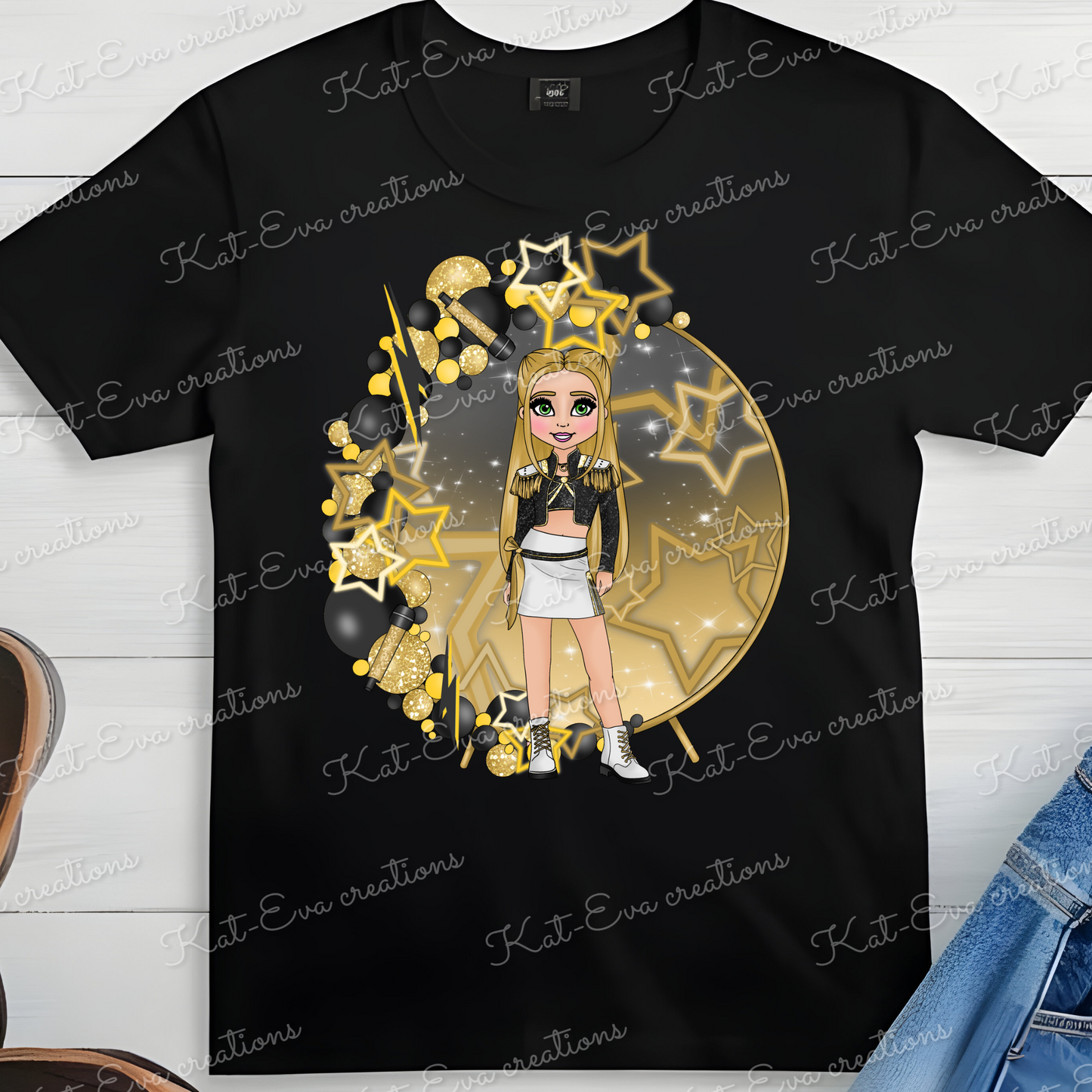 pop personalised tshirt