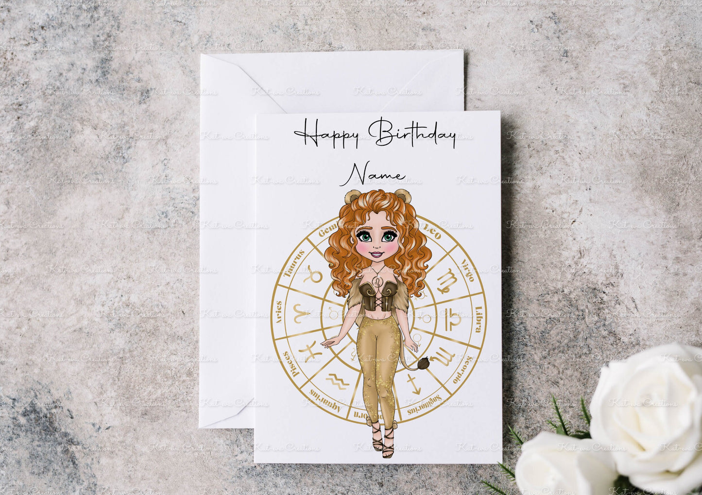 Zodiac card, personalised star sign card. pisces, taurus, leo, sagittarius, scorpio, capricorn, aquarius, aries cancer, gemini, virgo, libra