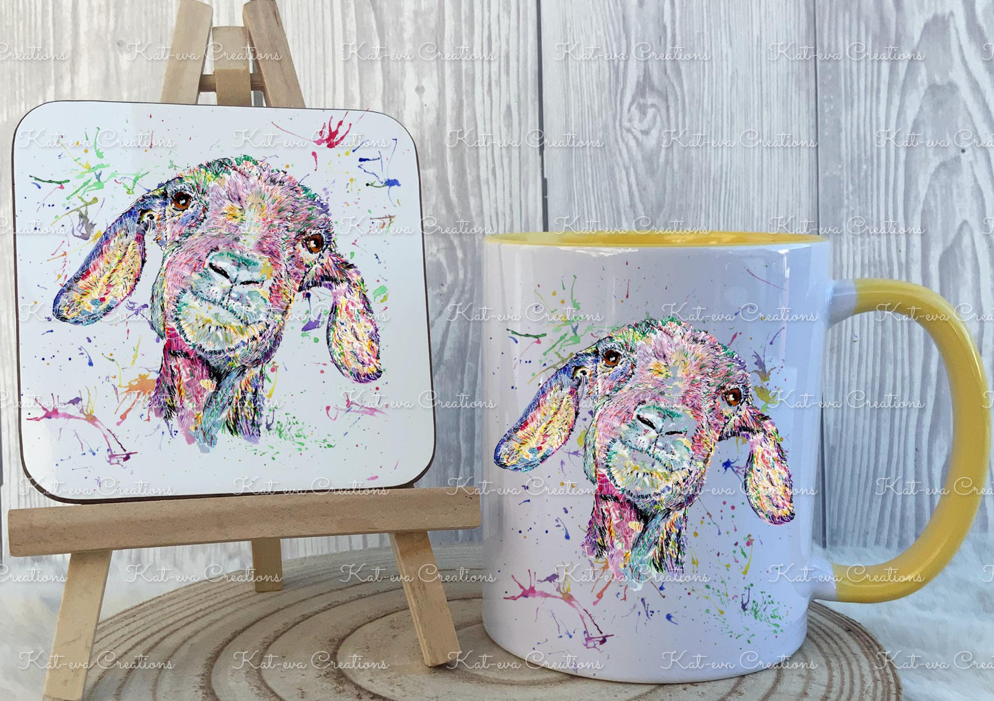 Goat mug, personalised goat mug. Ideal birthday, christmas or secret santa gift