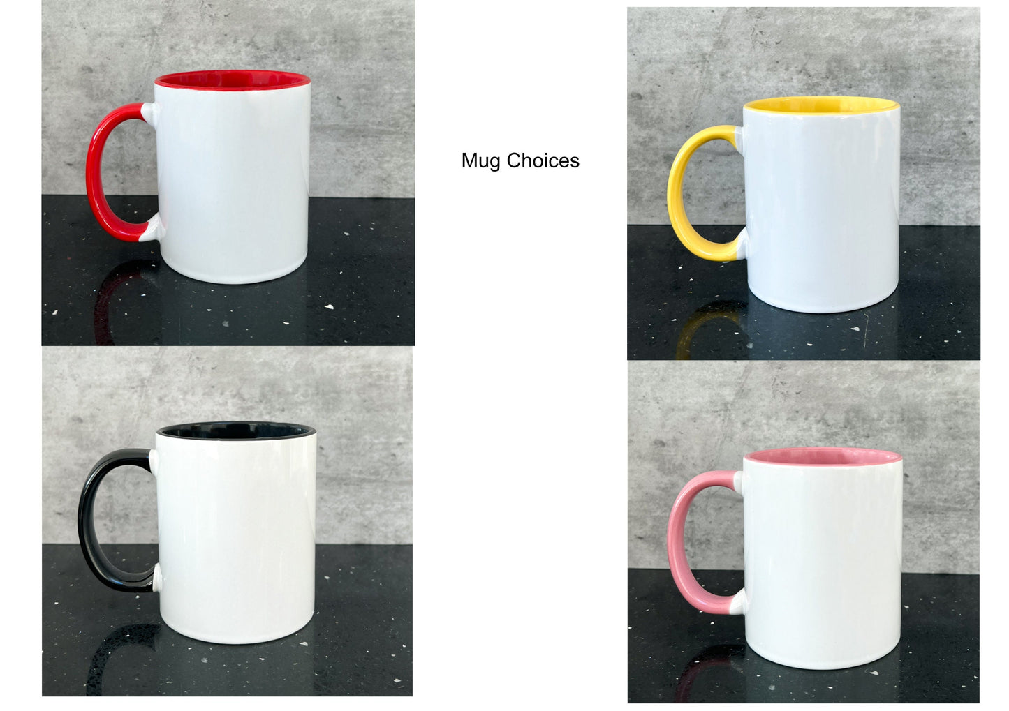 Dog and owner mug. personalised dog mug. Lots of different people and dogs available, Ideal Birthday or Mothers day gift