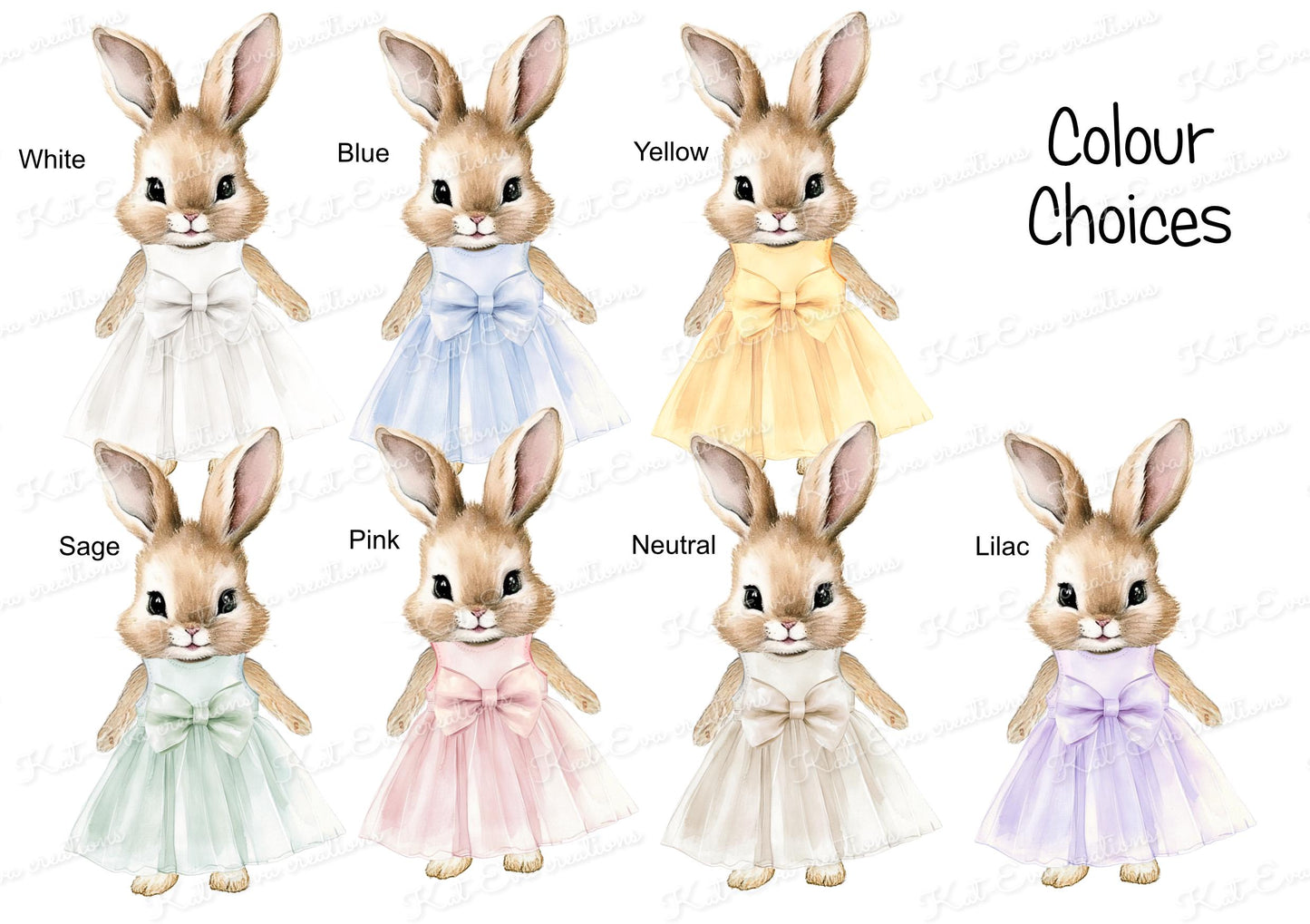 Bunny water bottle. Rabbit water bottle. Flower girl, bridesmaid, christening gift. Ideal birthday present