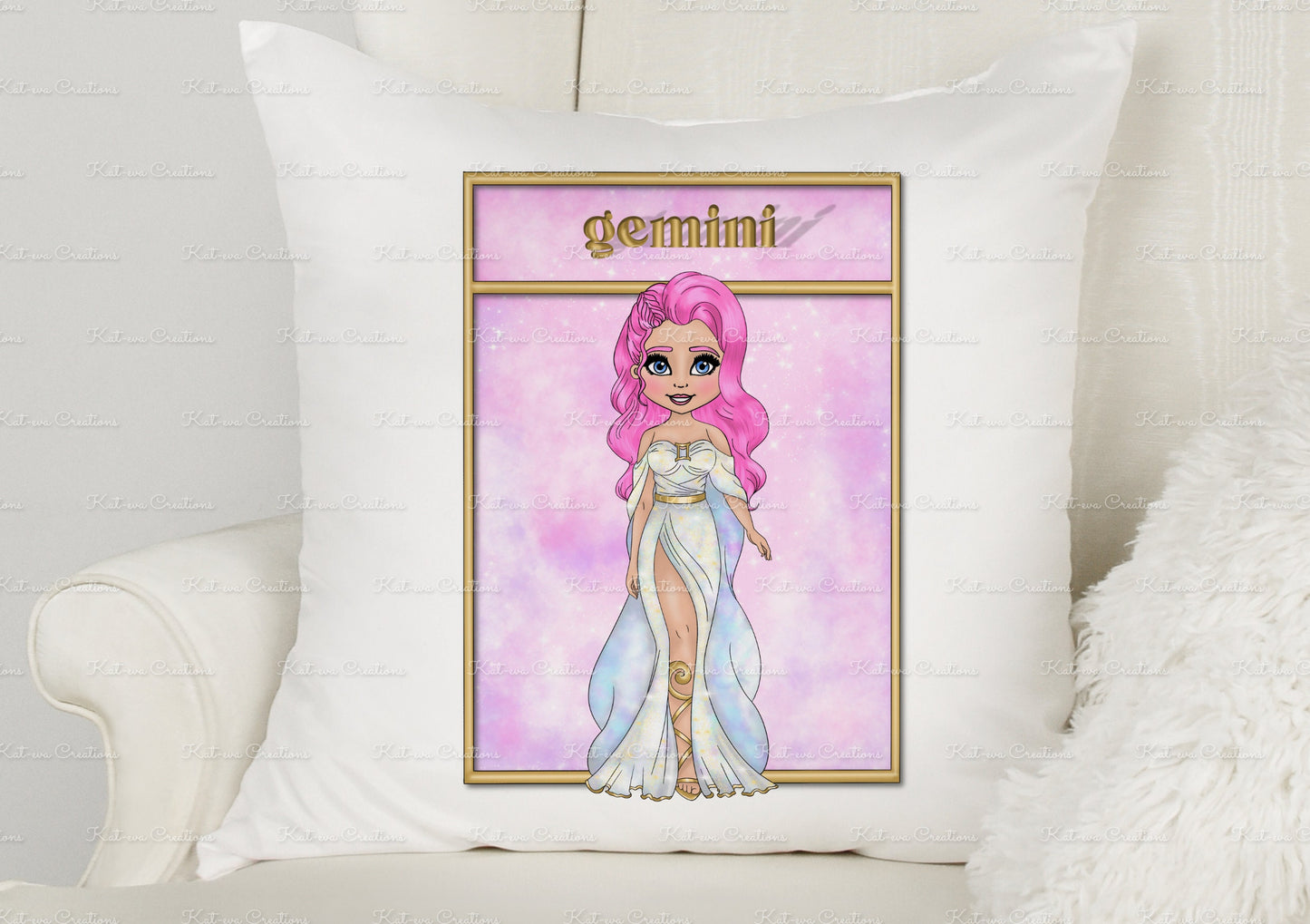 Zodiac cushion, personalised star sign. pisces, taurus, leo, sagittarius, scorpio, capricorn, aquarius, aries, cancer, gemini, virgo, libra