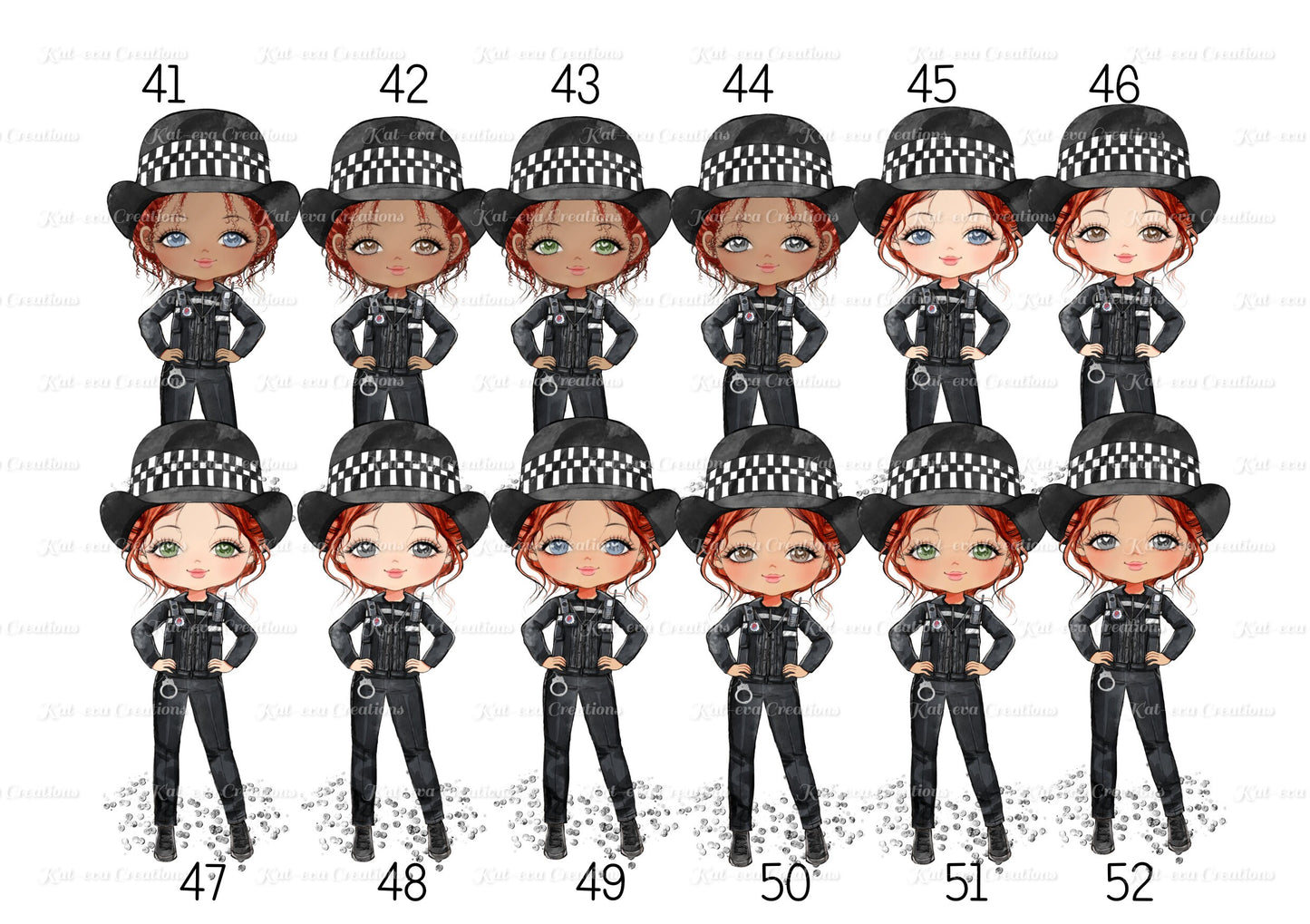 personalised police woman mug. police lady, police man