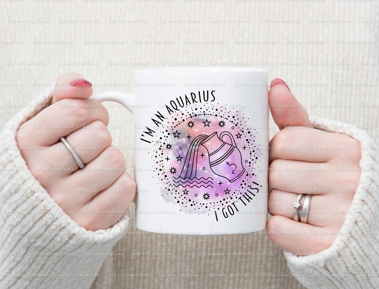 Zodiac personalised mug. Astrology cup