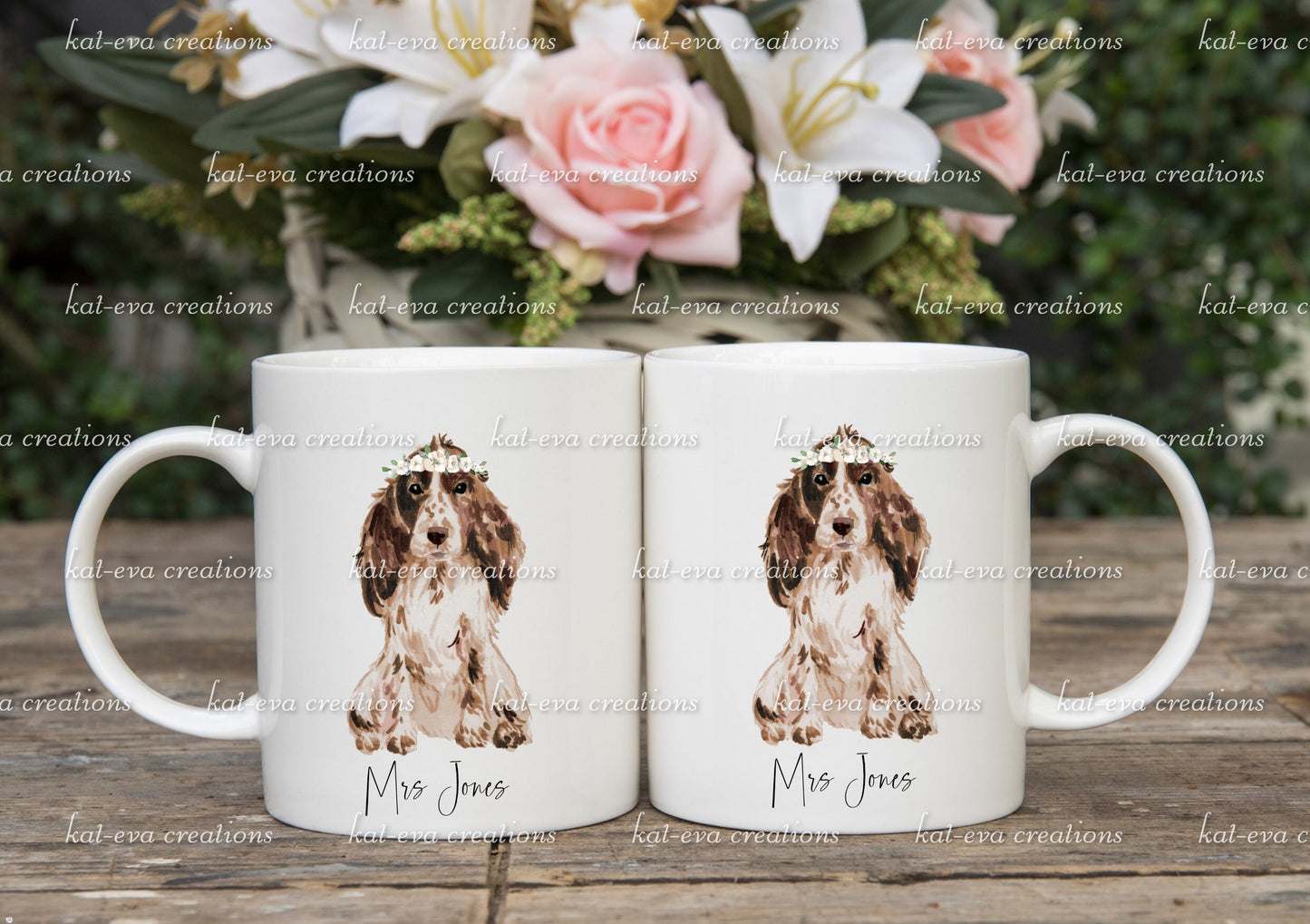 mr and mrs dog mugs available individually or as a set ideal wedding, anniversary present. can be made as mr and mr or mrs and mrs as well.