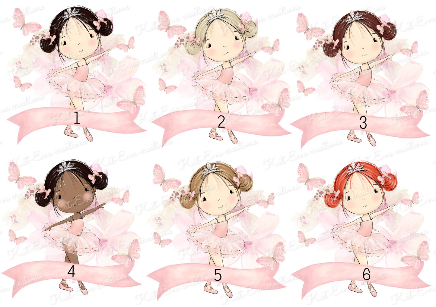 Ballet bottle, Personalised ballerina bottle. Choice of ballerina and name or wording