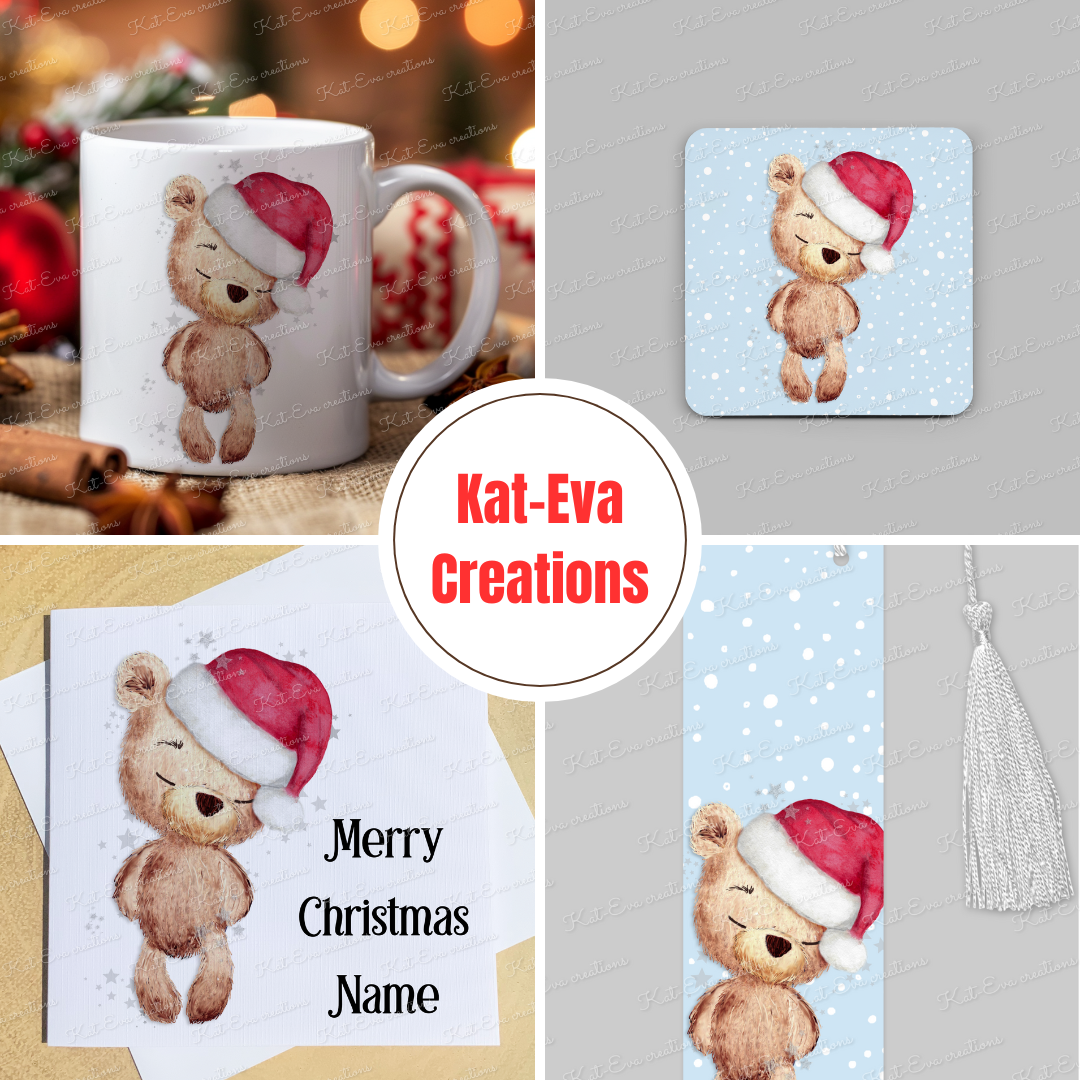 christmas teddy discounted set