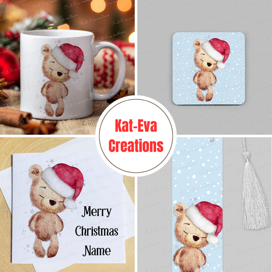 christmas teddy discounted set