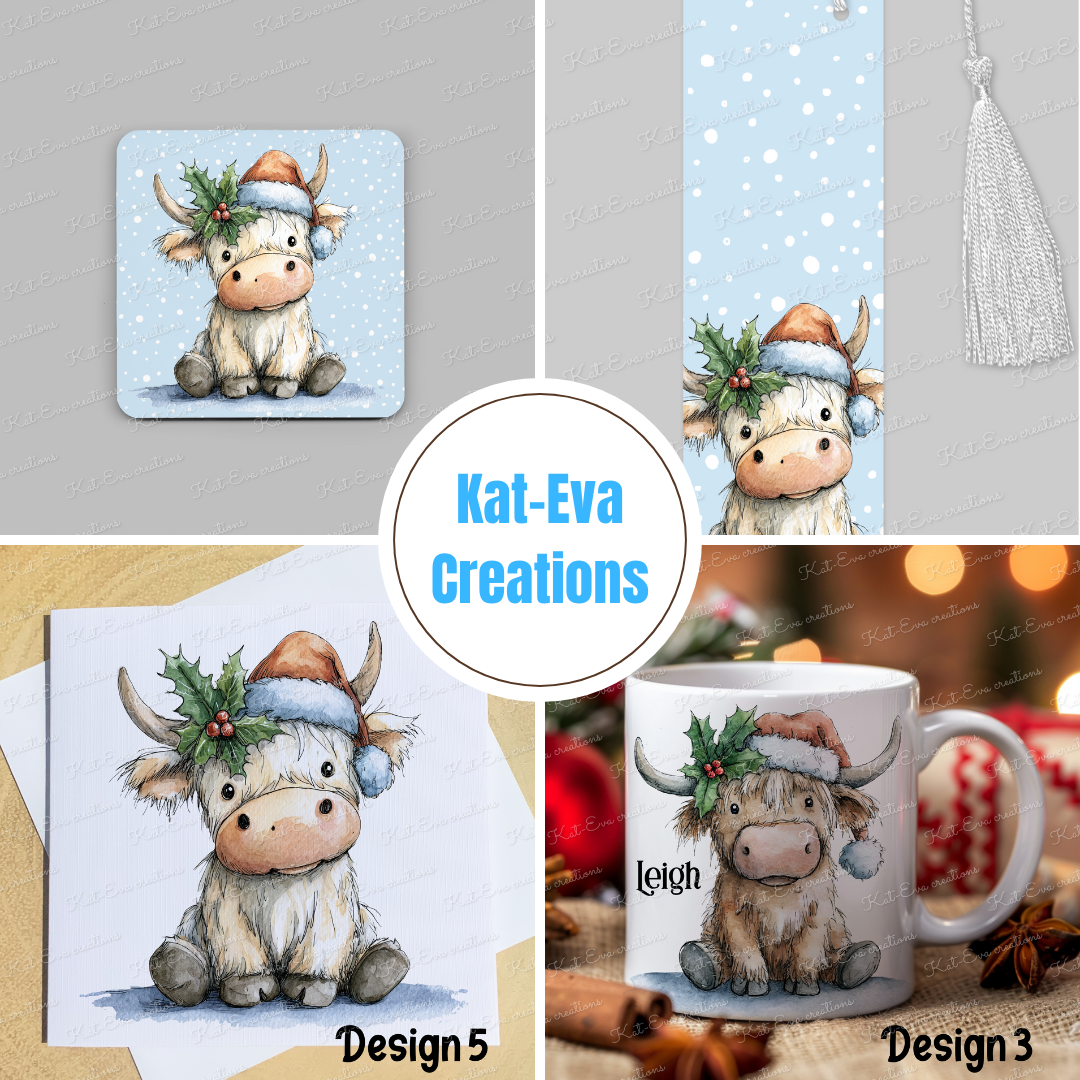 highland cow discounted set