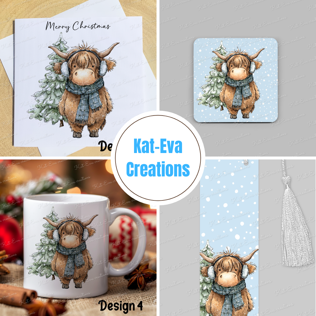 highland cow discounted set