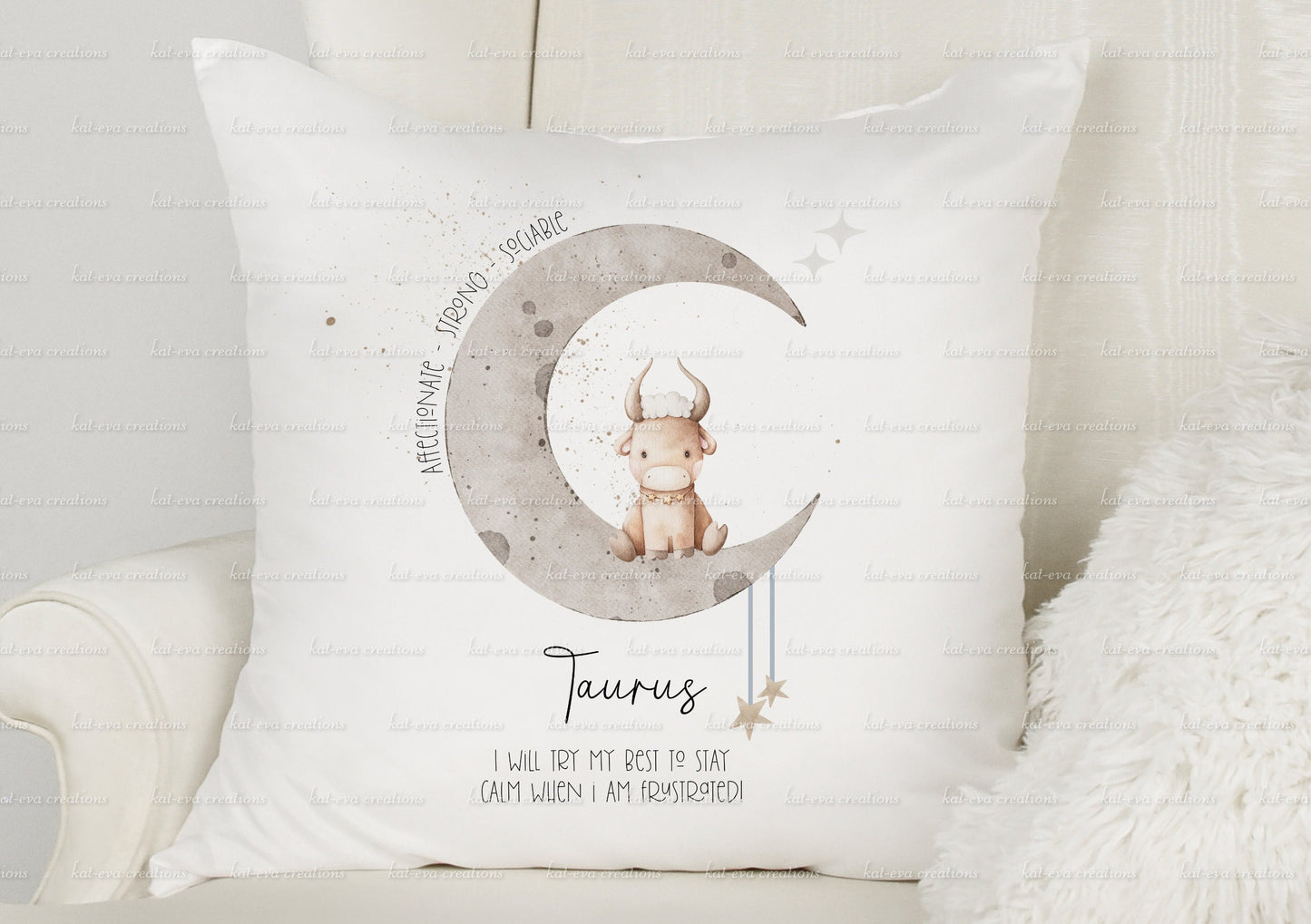 Zodiac cushion, personalised zodiac pillow. aquarius, pisces, aries, taurus, gemini, cancer, virgo, libra, scorpio, sagittarius, capricorn