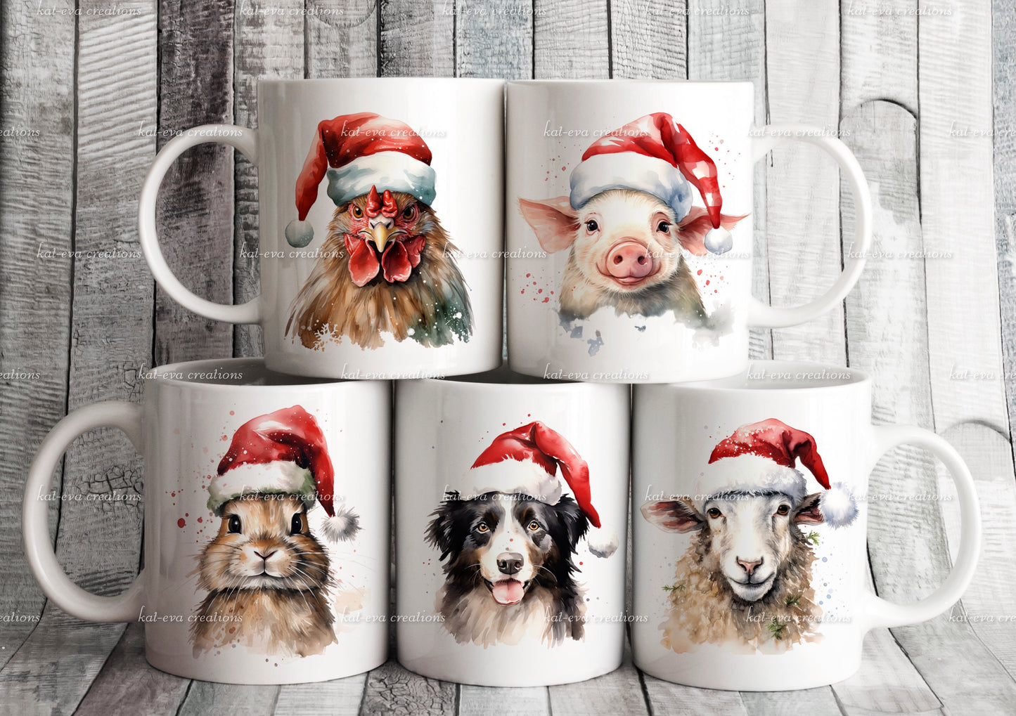 Border collie Mug, personalised Christmas collie mug. Ideal Christmas gift. stocking filler or secret Santa present