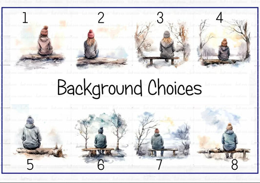 Dog and owner mug. personalised dog mug. Lots of different dogs available