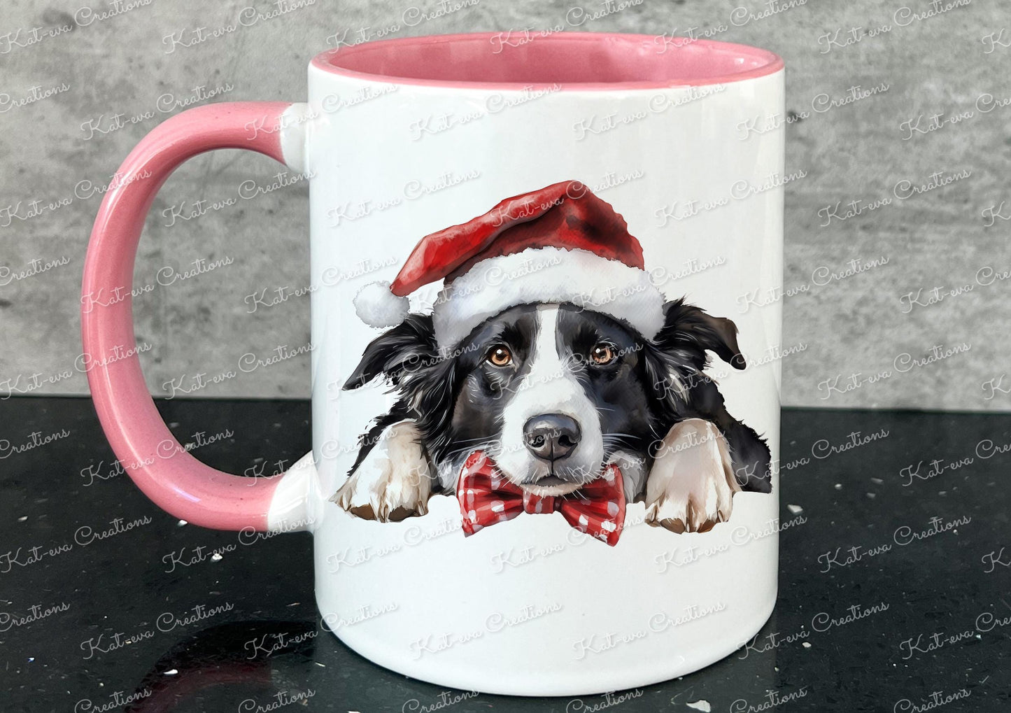 Dog mug. personalised Christmas dog mug. Lots of dogs available, Ideal christmas gift, secret santa present, stocking filler. xmas eve box