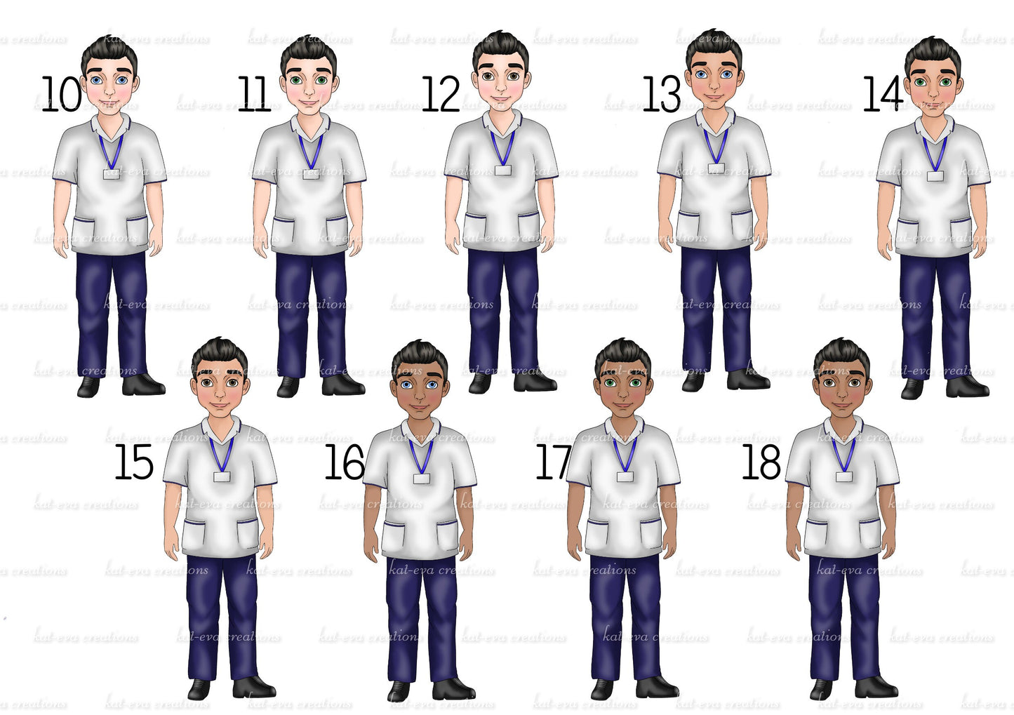 personalised Nurse mug. male nurse cup