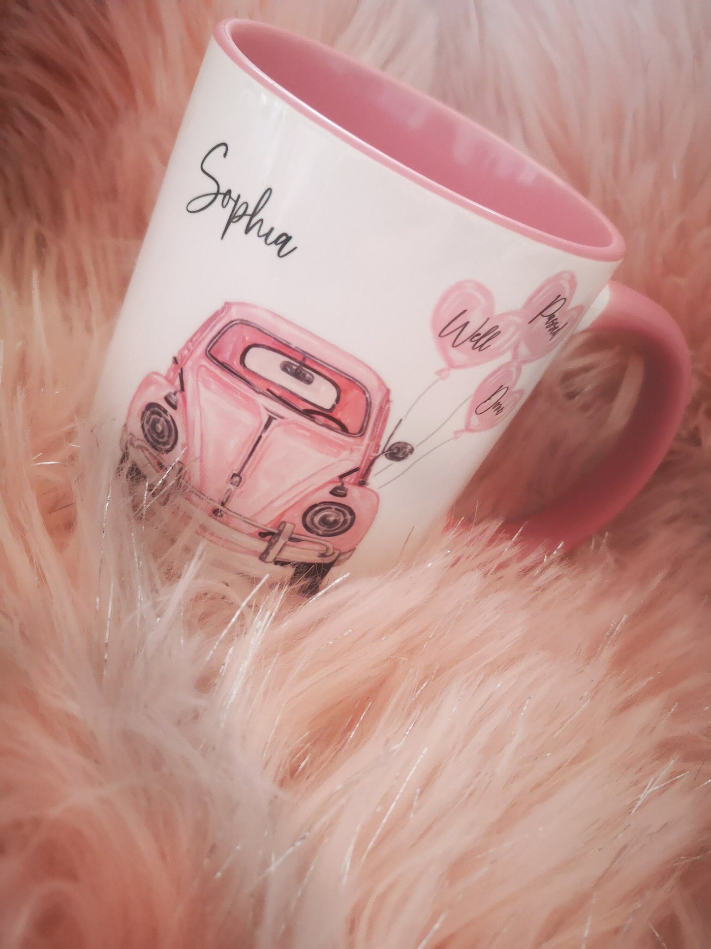 congratulations on passing you driving test mug, can be personalised