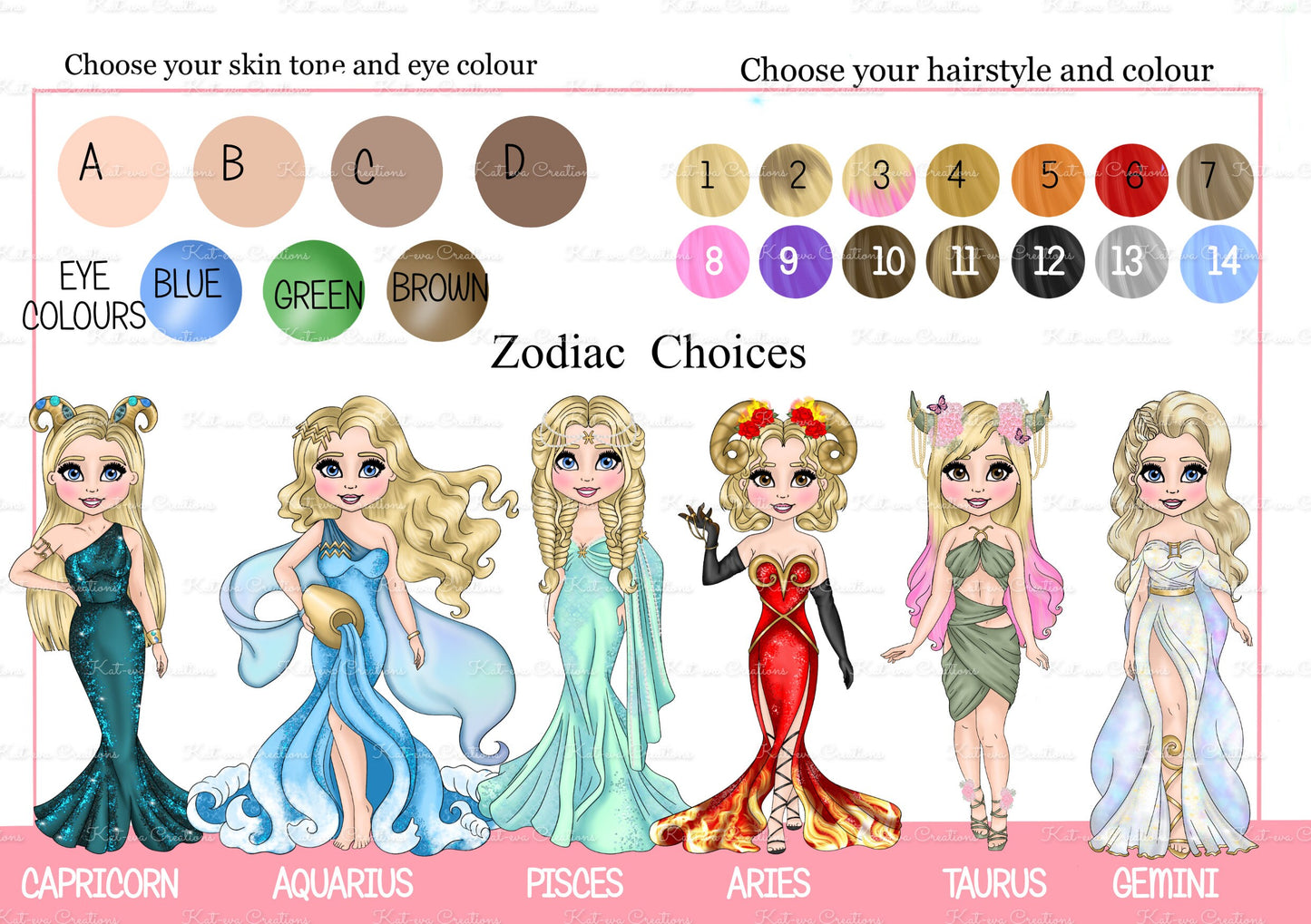 Zodiac card, personalised star sign card. pisces, taurus, leo, sagittarius, scorpio, capricorn, aquarius, aries cancer, gemini, virgo, libra