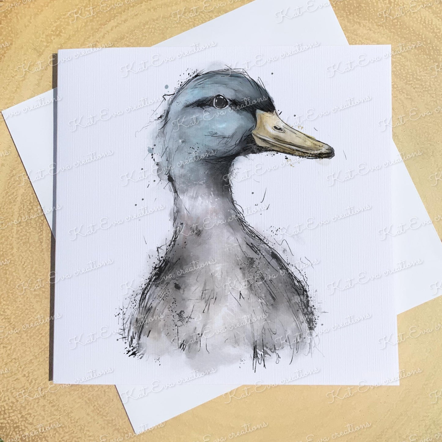 Duck cushion. Stunning drake pillow. Personalised cushion. Mothers day gift. Birthday present. Wedding, engagement, anniversary. home decor