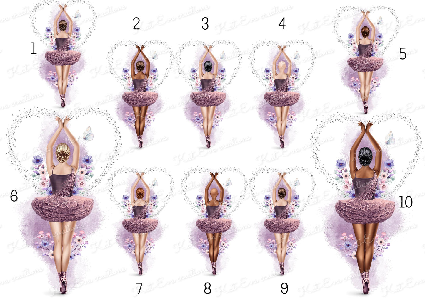 Ballet bottle, Personalised ballerina bottle. Choice of ballerina and name or wording