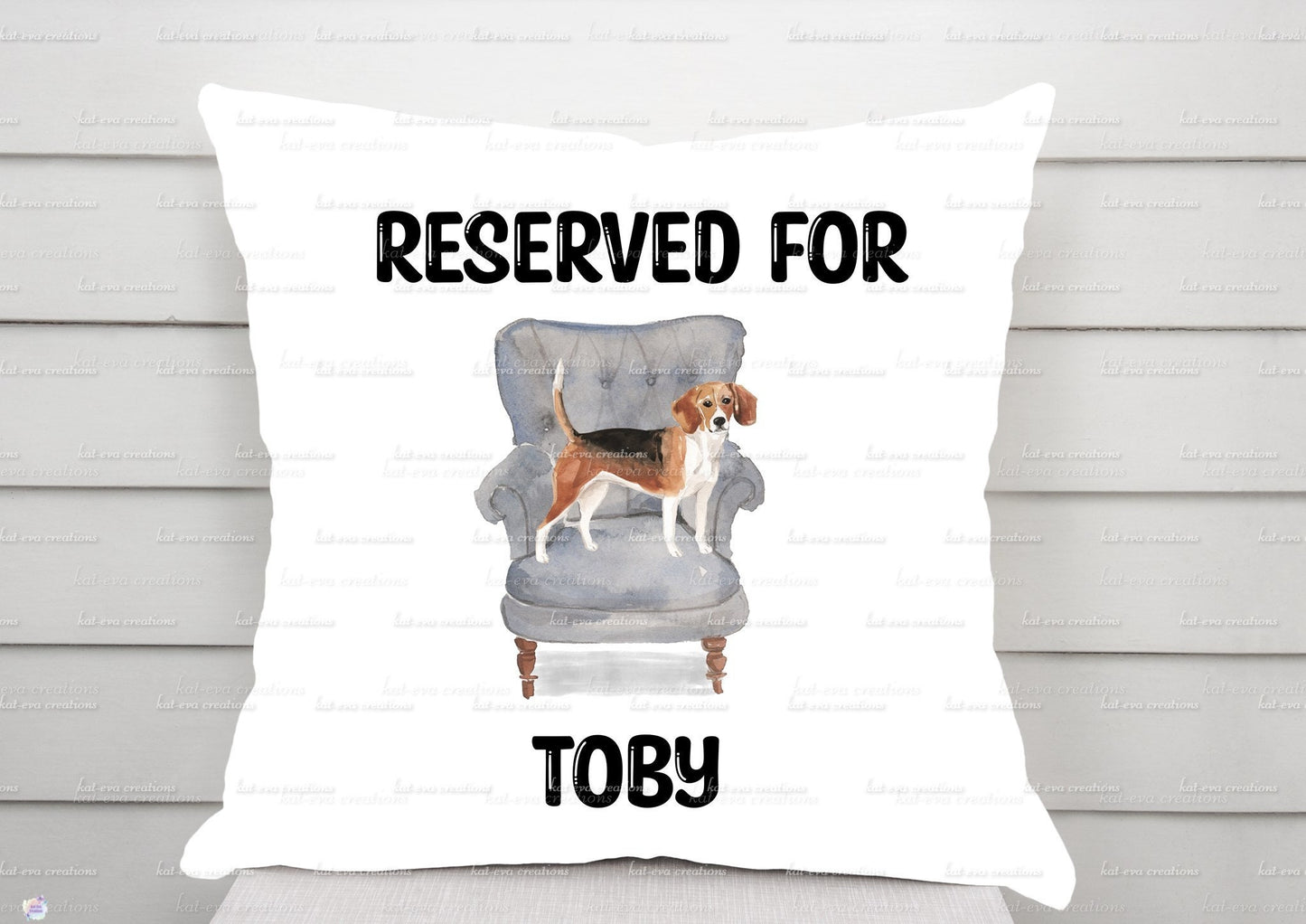 personalised dog cushion, lots of dogs available, spaniel, cockerpoo, labrador, poodle, bulldog, collie, yorkie, terrier and more