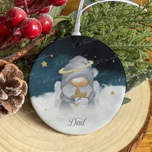 memory ceramic decoration angel gonk / gnome