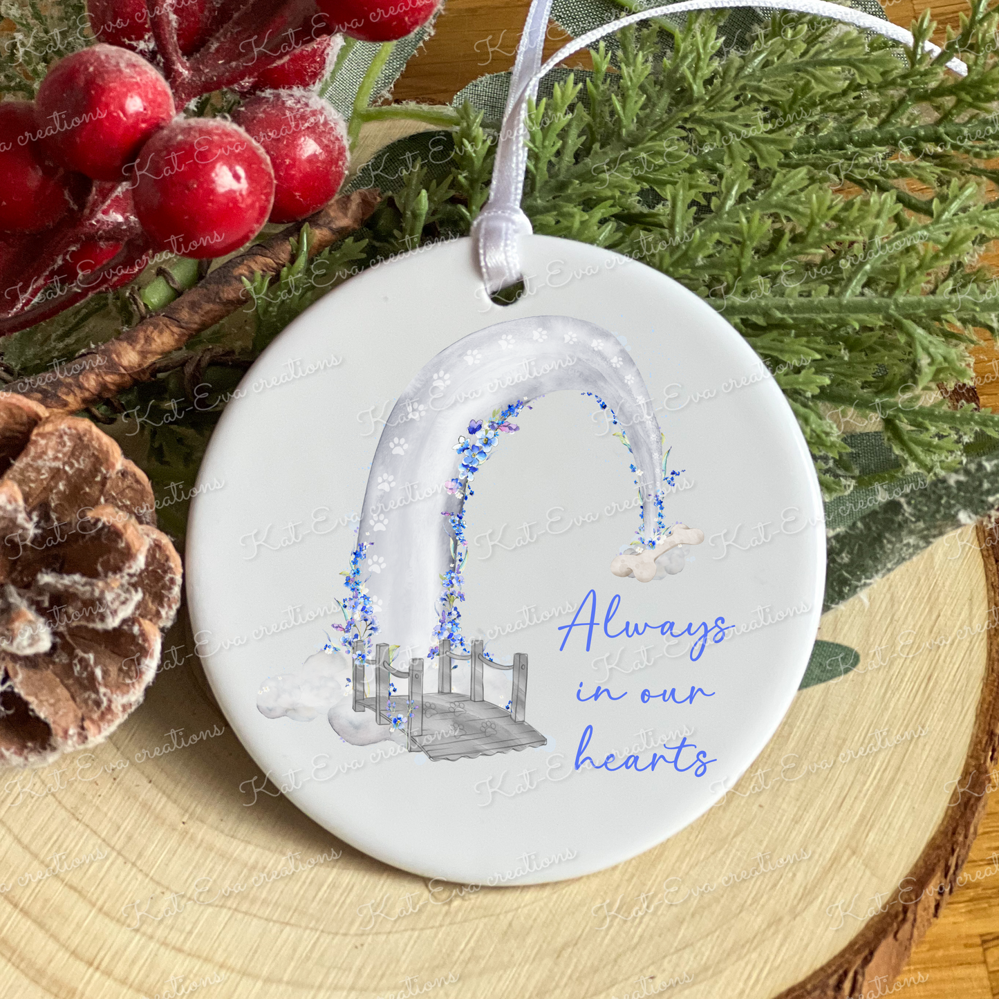 memory ceramic decoration forget me not designs