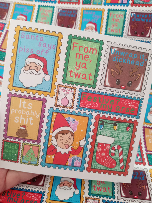 Rude paper, card and mug set
