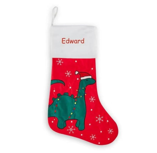 Dinosaur stocking
