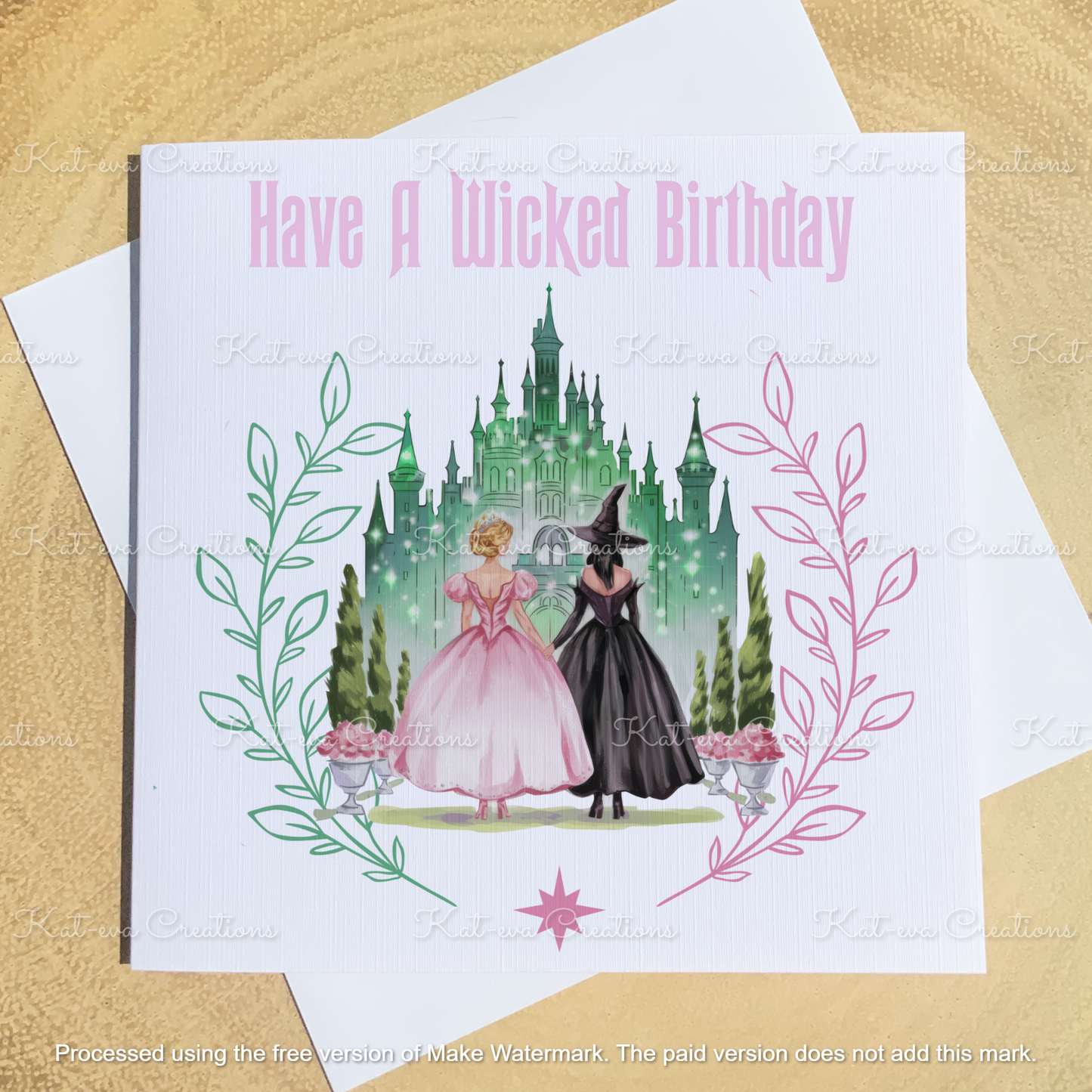 wicked inspired card