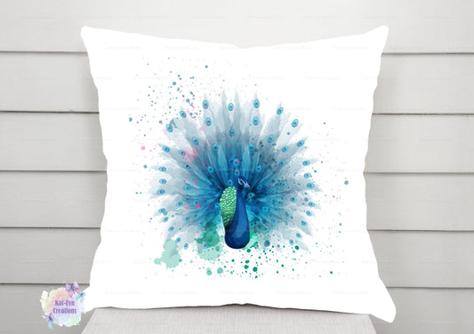 Beautiful watercolour flamingo cushion. can be personalised.