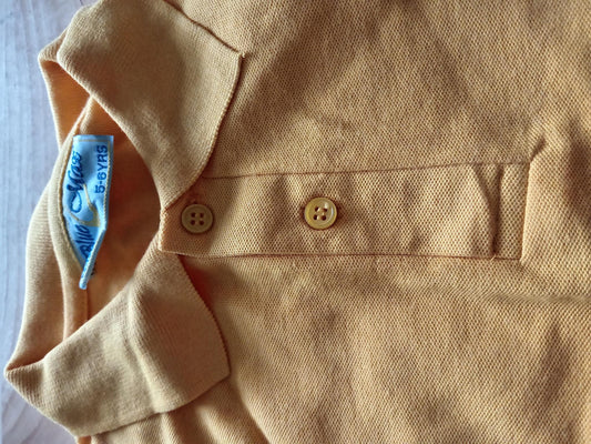 Yellow polo shirts