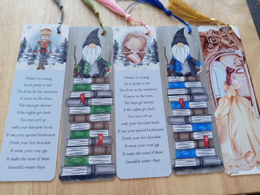 Aluminium bookmarks