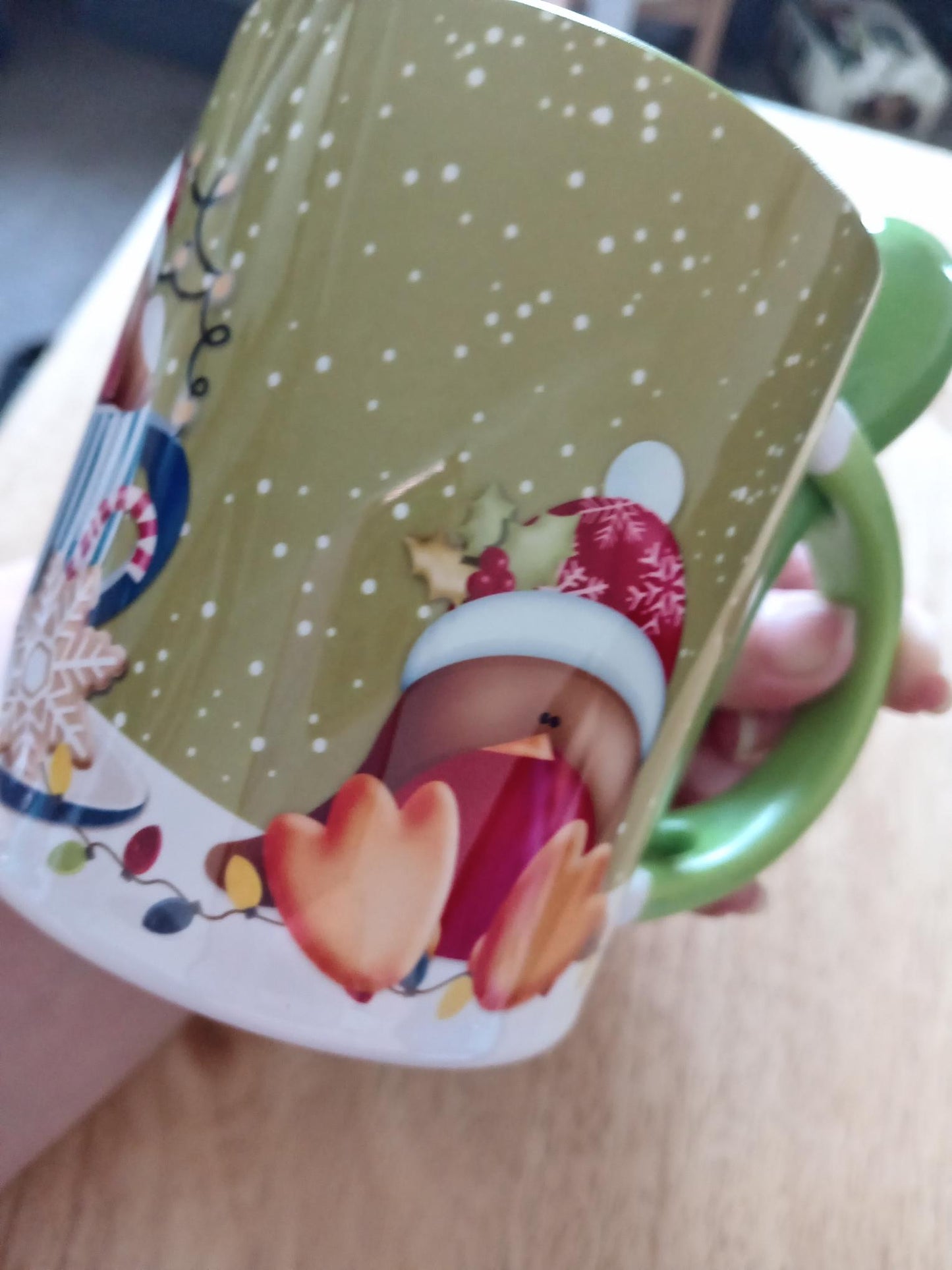 robin spoon mug