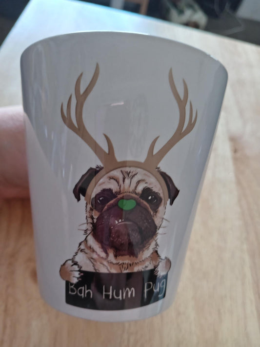 Bah humpug 12oz latte mug
