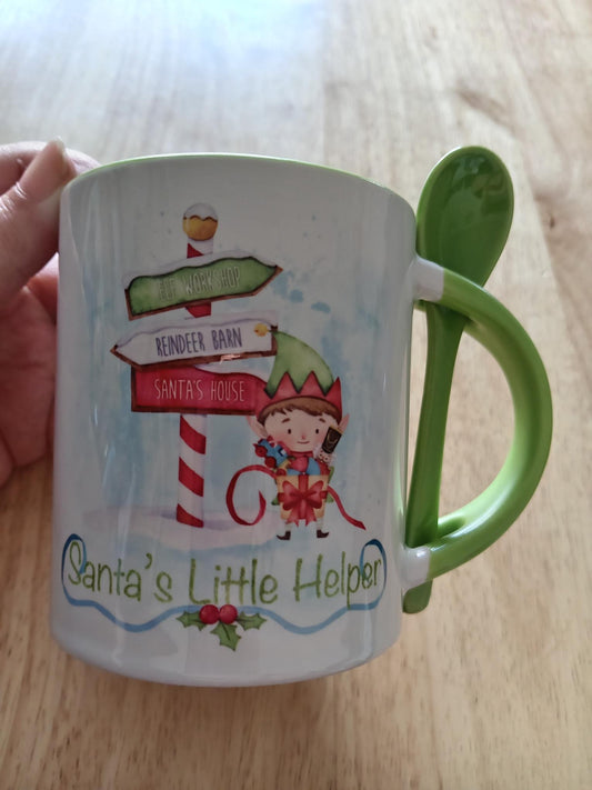 Elf spoon mug
