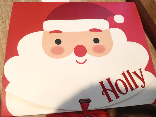 Empty Christmas box