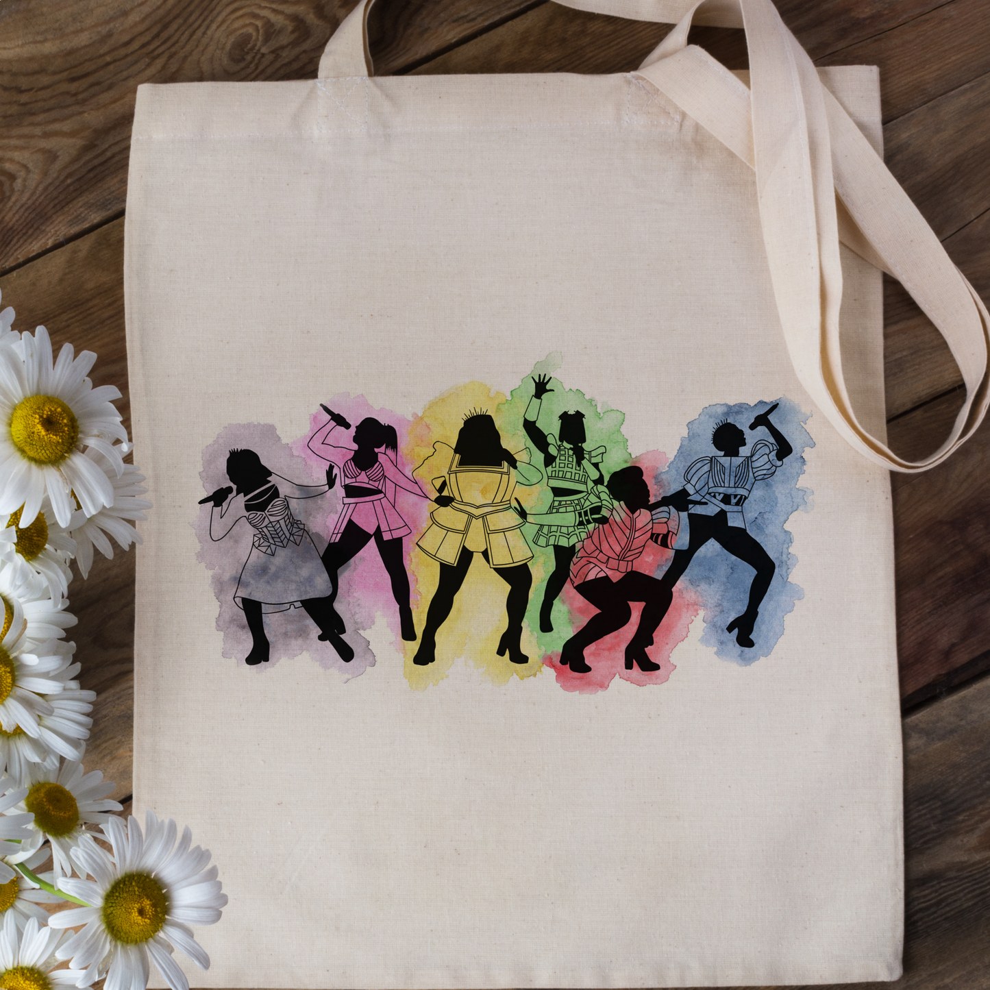 Six tote bag click for more designs