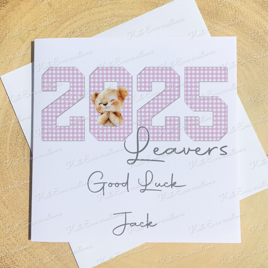 Leavers card
