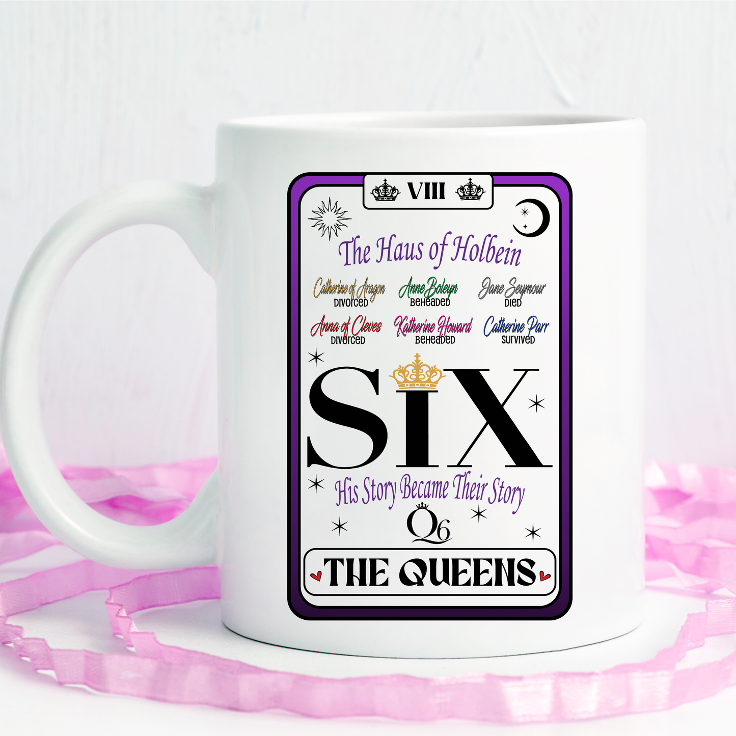Six mug click for more designs