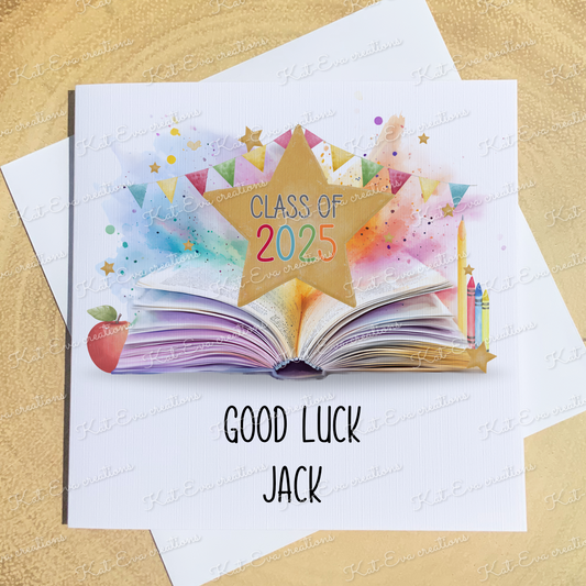 Leavers card