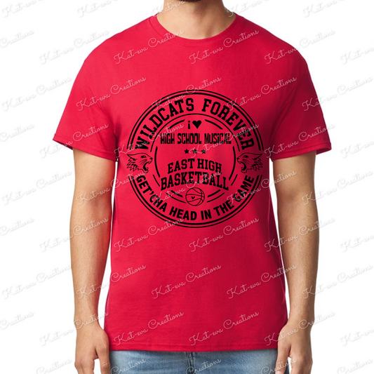 musical tshirt high school