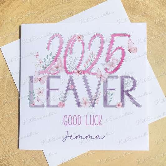 Leavers card
