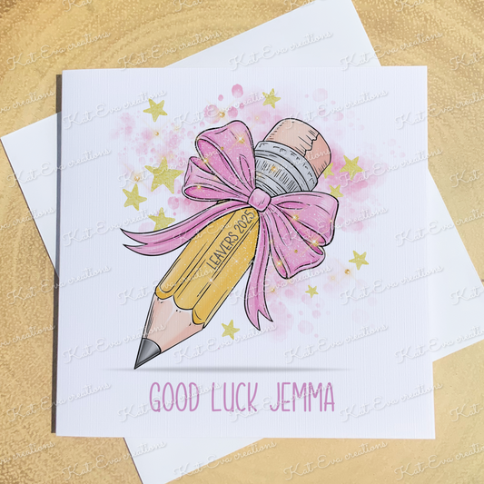 Leavers card