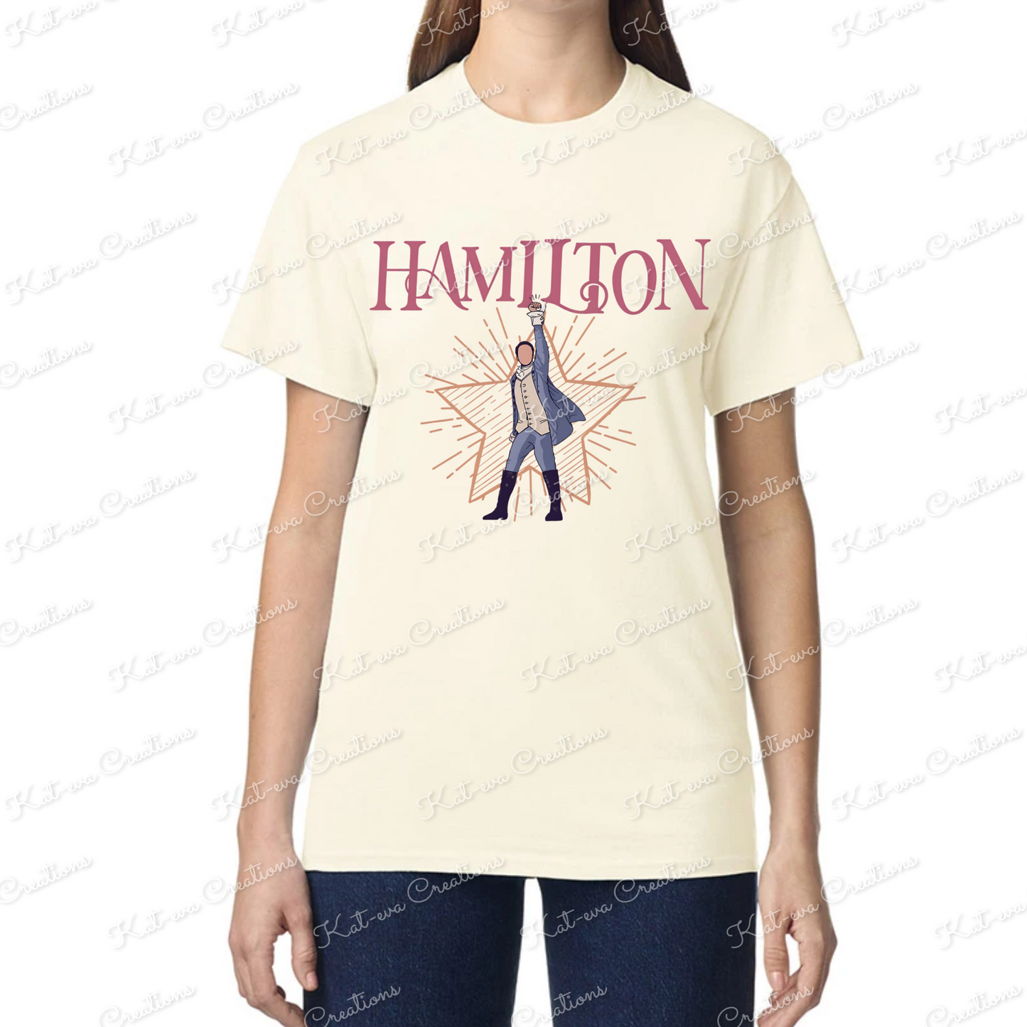 musical tshirt hamilton