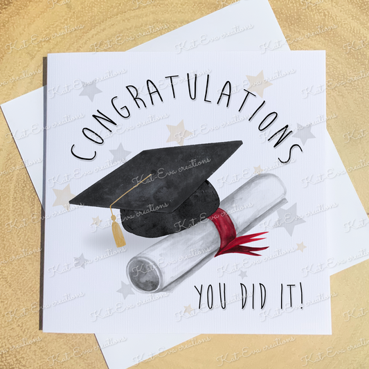 graduation card